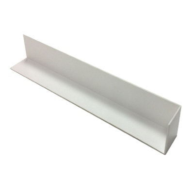 Homesmart 5X Plastic Upvc Fascia And Soffit Board Straight Butt Joint300mm X 40mmRound Edge from B&Q
