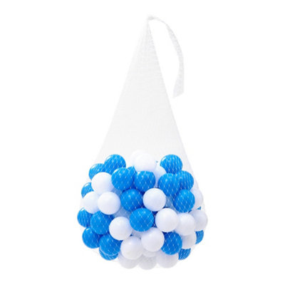 Living And Home 100Pcs Plastic Ball Pit Balls With Mesh Bag from B&Q
