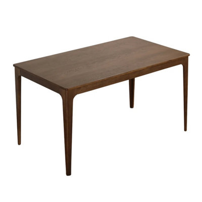 Bramble Scandinavian Walnut Effect 4 Seater Rectangle Wooden Dining Table140Cm