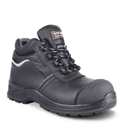 Titan Radebe Plus S7S Metal-Free Leather Safety Boots from B&Q