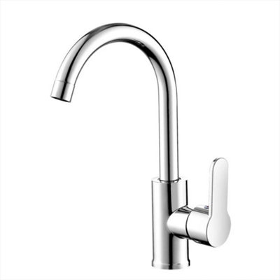 Billtix Chrome Kitchen Mixer TapKitchen Sink Mixer Taps Swivel Spout Single Lever Tap from B&Q
