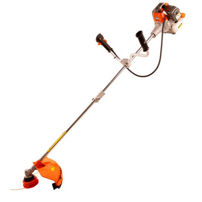 B&Q -  52Cc Petrol Garden Brush Cutter Strimmer Grass Trimmer Line Trimmer Kit 2 Stroke Petrol 2 In 1 Kit Bc52-S23