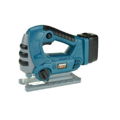 Pretend Toy Tools Playset For Children Battery Powered Jigsaw Drill With Light And Sound from B&Q