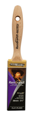 Arroworthy Rembrandt Flat Beavertail Paint Brush1.5" from B&Q