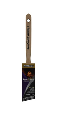 Arroworthy Rembrandt Semi Oval Angular Sash Paint Brush1.5" from B&Q