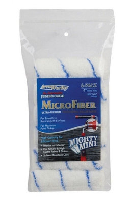 Arroworthy Microfiber Nap Jumbo Cage Roller Refill 6 Pack4" X 3/8 from B&Q