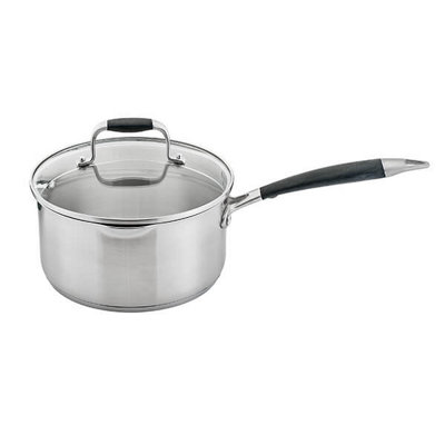 Stoven Soft Touch Induction 20Cm Saucepan With Lid from B&Q