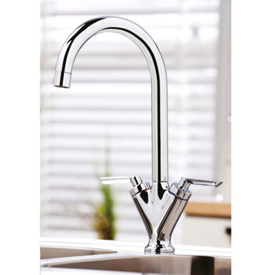 UK Homeliving Uk Home Living Avalon Stream Kitchen Tap from B&Q