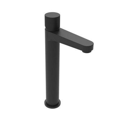 UK Homeliving Uk Home Living Avalon Koko Tall Basin Tap Black from B&Q