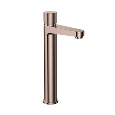 UK Homeliving Uk Home Living Avalon Koko Tall Basin Tap Brushed Bronze from B&Q