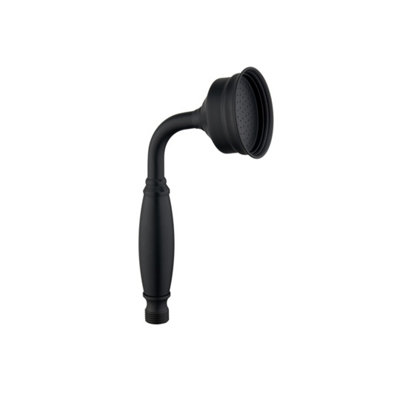 Beaumaris Black Traditional Hand Shower from B&Q