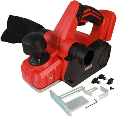 Excel Tools Excel 18V Cordless 82mm Planer Without Battery & Charger from B&Q
