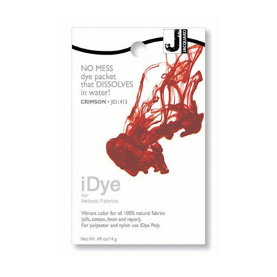 Jacquard Idye Natural Crimson Fabric Dye For Cotton & Natural Fibres from B&Q