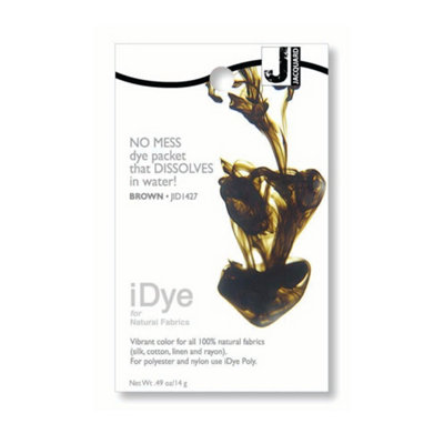 Jacquard Idye Natural Brown Fabric Dye For Cotton & Natural Fibres from B&Q