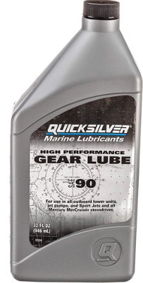 Quicksilver By Mercury Marine 8M0222065 Sae 90 High Performance Gear Lube 32Oz from B&Q