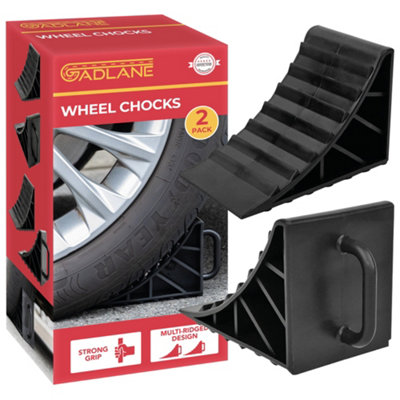 Gadlane Wheel Chocks (Pack Of 2) from B&Q