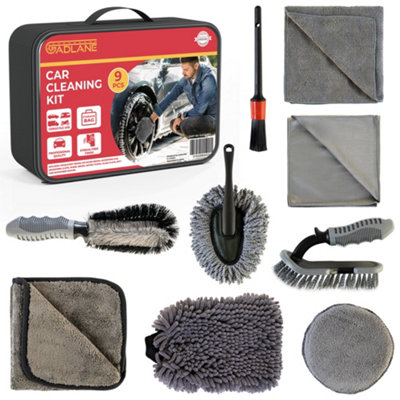 Gadlane Car Cleaning Kit9Pc from B&Q