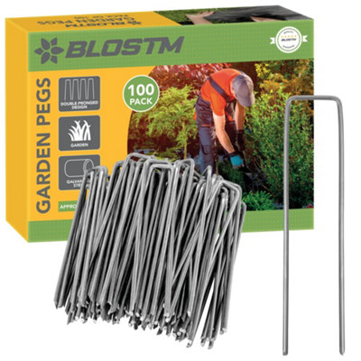 Blostm Garden PegsPack Of 100 from B&Q