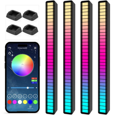 Soulpunk Rgb Rechargeable Sound Control LightVoice-Activated Pickup Music Rhythm LightsCreative Colorful Led Ambient With 15 from B&Q