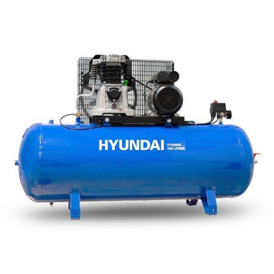 Hyundai 200 Litre Air Compressor14Cfm/145PsiElectric 3Hp Hy3200S from B&Q