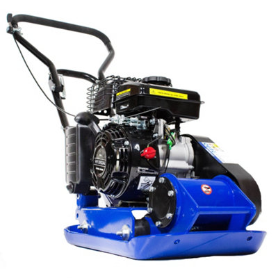 Hyundai 87Cc Petrol Plate Compactor / Wacker Plate With Wheel Kit And Paving Pad Hycp5030 from B&Q