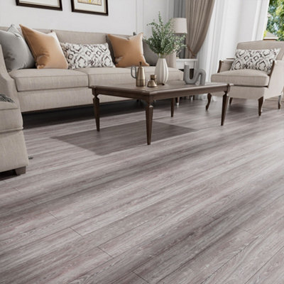 Garden Sanctuary Wood Grain Effect Pvc Flooring Planks Vinyl Floor Tiles 36Pcs/pack from B&Q