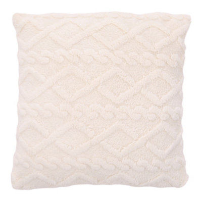 Thehotsale 45Cm X 45Cm Square Throw Pillow With Pillow Insert Soft Covered Couch Pillow from B&Q