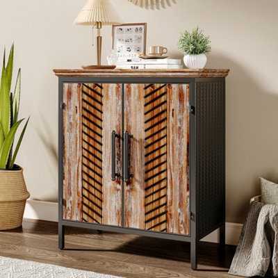 Thehotsale Double-Door Wooden Sideboard Buffet Storage Cabinet