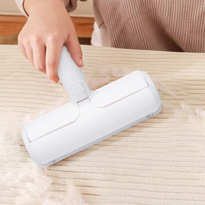 Thehotsale Red Pet Hair Remover Roller Reusable Animal Hair Removal Brush For Cats And Dogs from B&Q