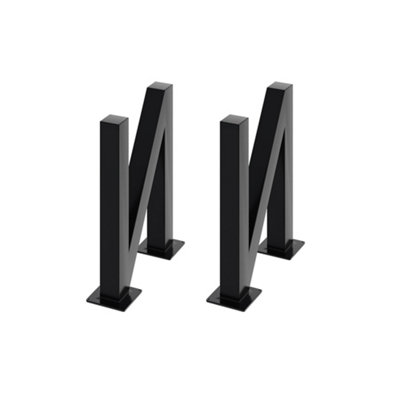 Thehotsale 2Pcs Black N-Shaped Iron Table Legs In 49Cm Height from B&Q