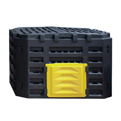 Thehotsale 180L Garden Plastic Compost Bin Composters