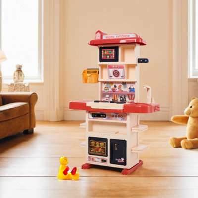 Living And Home Kid Toy Toddler Play Set,children Pretend Kitchen Playset 43Pcs Toy Accessory Set from B&Q
