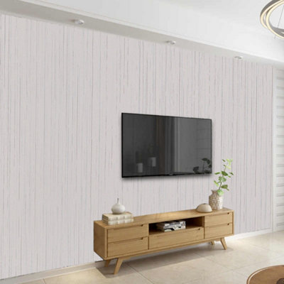 Garden Sanctuary Self-Adhesive Pvc Wallpaper In Beige Grey 10M L X 0.6M W from B&Q