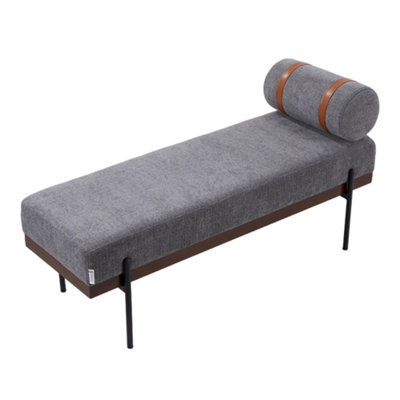 Darphe Upholstered Bench With A Removable Pillow from B&Q