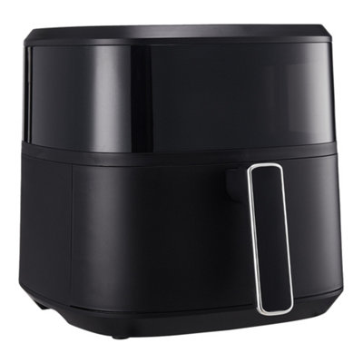 Darphe Black Air Fryer With Smart Touch Display 6L