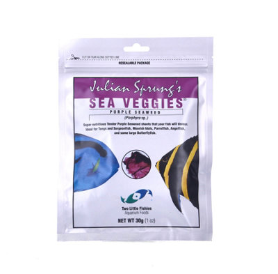 Two Little Fishies Seaweed 30GPurple from B&Q