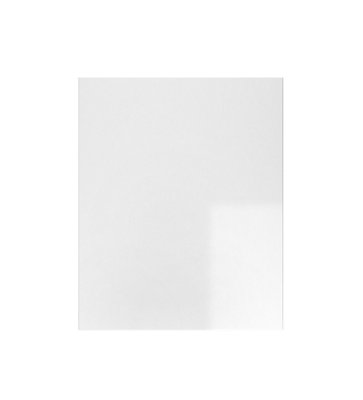 Wtc White Gloss Vogue Lacquered Finish 570mm X 397mm (400mm) Slab Style Kitchen Door Fascia 18mm Thickness Undrilled from B&Q