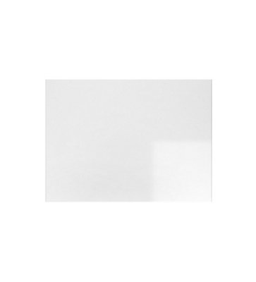 Wtc White Gloss Vogue Lacquered Finish 450mm X 597mm (600mm) Slab Style Appliance Kitchen Door Fascia 18mm Thickness Undrilled from B&Q