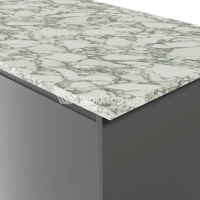 Worktop City Pp5858 Viola Marble 1.2Mtr Edging Strip from B&Q