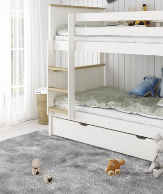 Heritage Bunkbed 2 White/oak (With Drawer) from B&Q