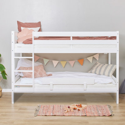Hoppekids Shorty Bunkbed + Safety Rail White from B&Q