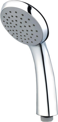Jassferry Chrome Shower Head Single Function Handheld Replacement Bathroom Handset from B&Q
