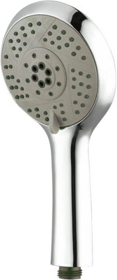 Jassferry Multiple Spray Settings Shower HeadChrome Handheld Massage Spa Replacement from B&Q