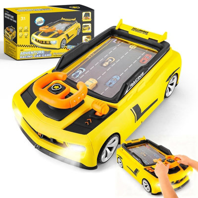 Deao Toys Deao Simulation Racing Car Game Toy For Kids. Interactive Driving Game With Steering WheelSound And Lights Perfect Gift For Todd from B&Q