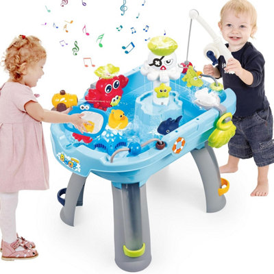Deao Toys Multi-Play Water Table Set  Outdoor & Indoor Sensory Play Table from B&Q