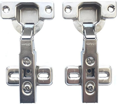 Blum Clip Top 100 Degree Full Cover Standard Upper Furniture Hinges For Cabinets from B&Q