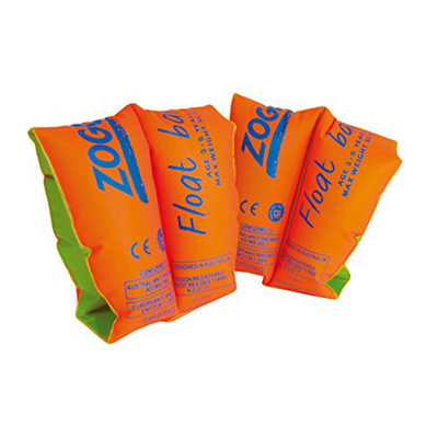 Zoggs Arm Rings, Dual Buoyancy Arm Bands, Swimming Armbands For Kids ,Orange/Multi,1-6 Years, 11-30Kg - Image 6