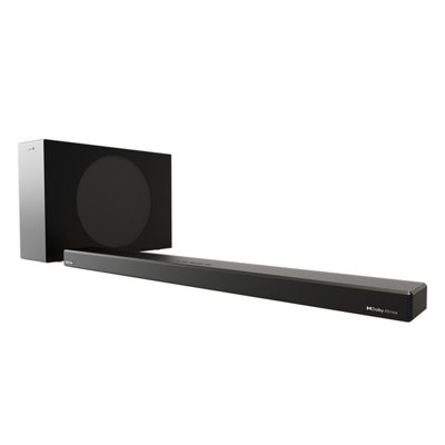B&Q Pulsar Dolby Atmos Soundbar 2.1.2 With Wireless Subwoofer, 240W, Hdmi, Bluetooth