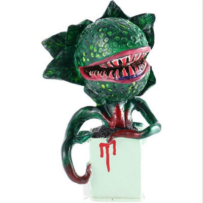 NEXT LEVEL UK Piranha Resin Sculpture Little Shop Of Horrors Plant Statue from B&Q