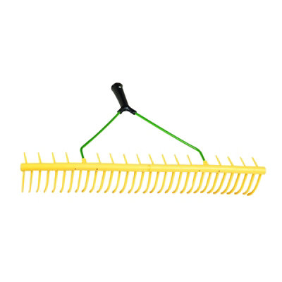 PegdevPdl32 Tooth Polypropylene Landscape Rake HeadIdeal For Professional Ground CareLawnSoilSand & Garden Upkeep